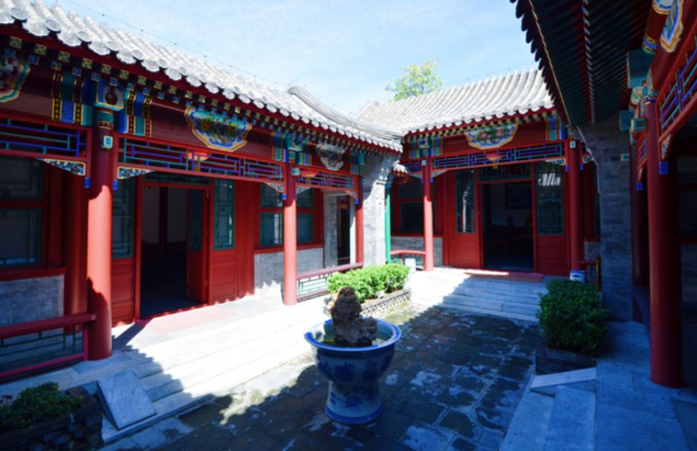 东单 金宝街 正座二进四合院